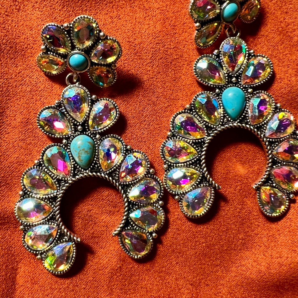 Dazzling Rhinestone & Bead Dangles - image 1